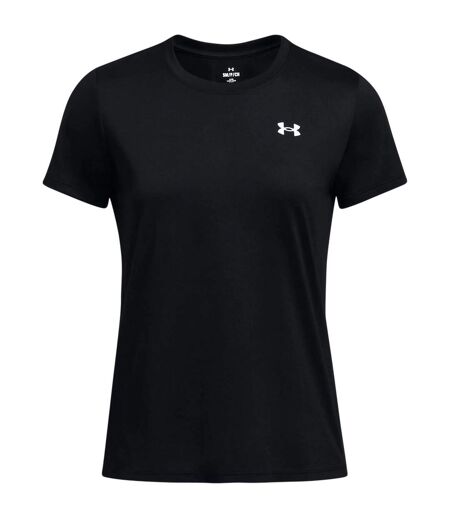 T-shirt Tech Femme Noir Blanc Under Armour