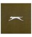 Mens Embroidered Logo Polo Shirt Khaki Slazenger-4