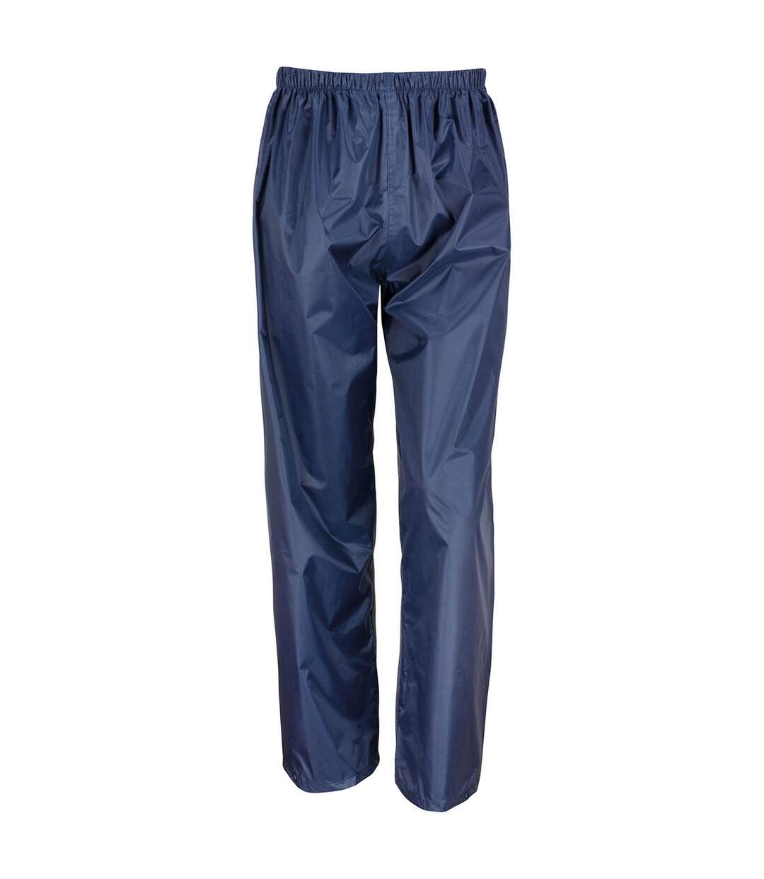 Unisex Adult Waterproof Over Trousers Navy Result Core-1