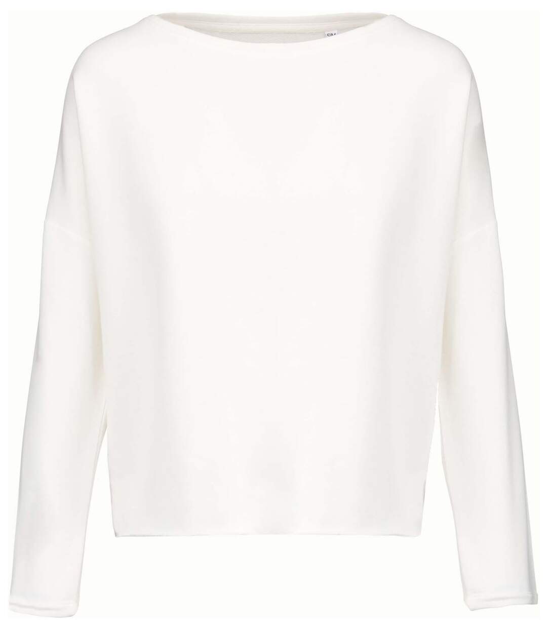 Sweat shirt femme Loose - K471 - blanc