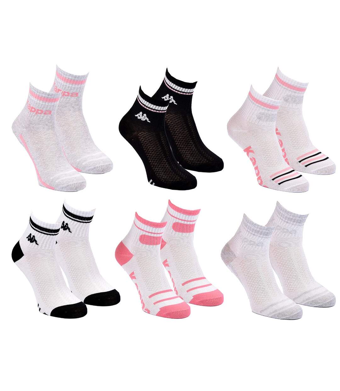 Pack de Chaussettes Femme Quarter KAPPA (Lot de 6)-4