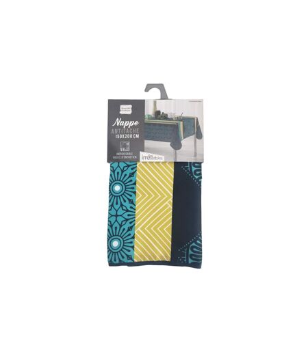 Nappe Antitache Cuisine Addict 150x200cm Bleu