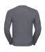 Sweat-shirt Authentique Pour Hommes Coupe Plus Fine Gris Foncé Russell-2