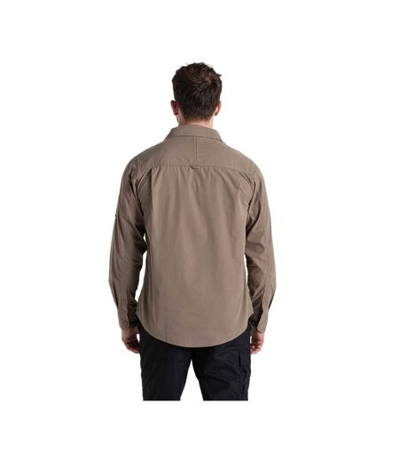 Chemise Manches Longues Kiwi Homme Beige Craghoppers Expert