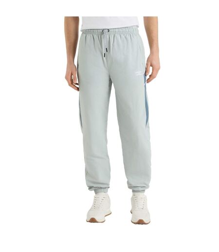 Mens Relaxed Fit Tracksuit Bottoms Pearl Blue Blue Mirage Brilliant White Umbro