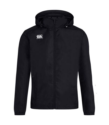 Mens club waterproof jacket black Canterbury