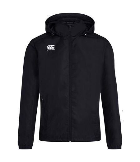 Mens club waterproof jacket black Canterbury