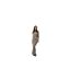 Womens/ladies Ribbed Maxi Skirt Taupe Jack Wills-1