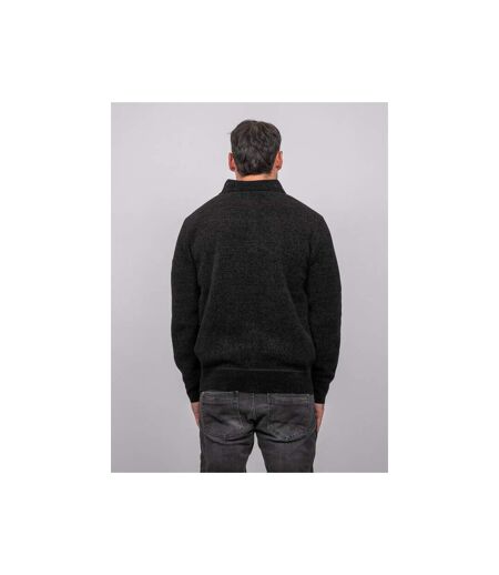 Pull polo chenille col boutonné LOCTOBIR