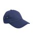 Plush baseball cap navy Result Headwear