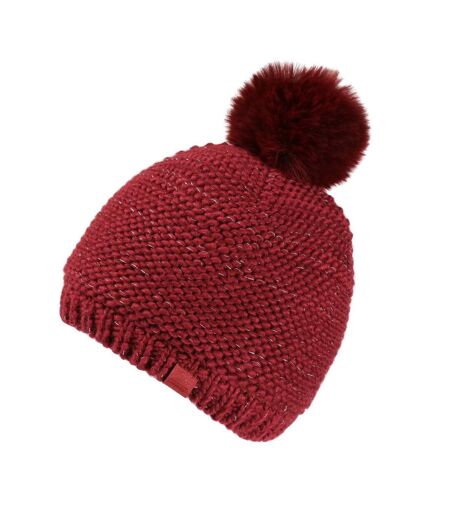 Womens/ladies Lorelai V Beanie Cabernet Regatta