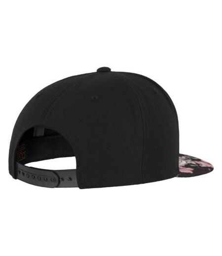 Casquette Ajustable Classic Pro-style Noir Rouge Flexfit