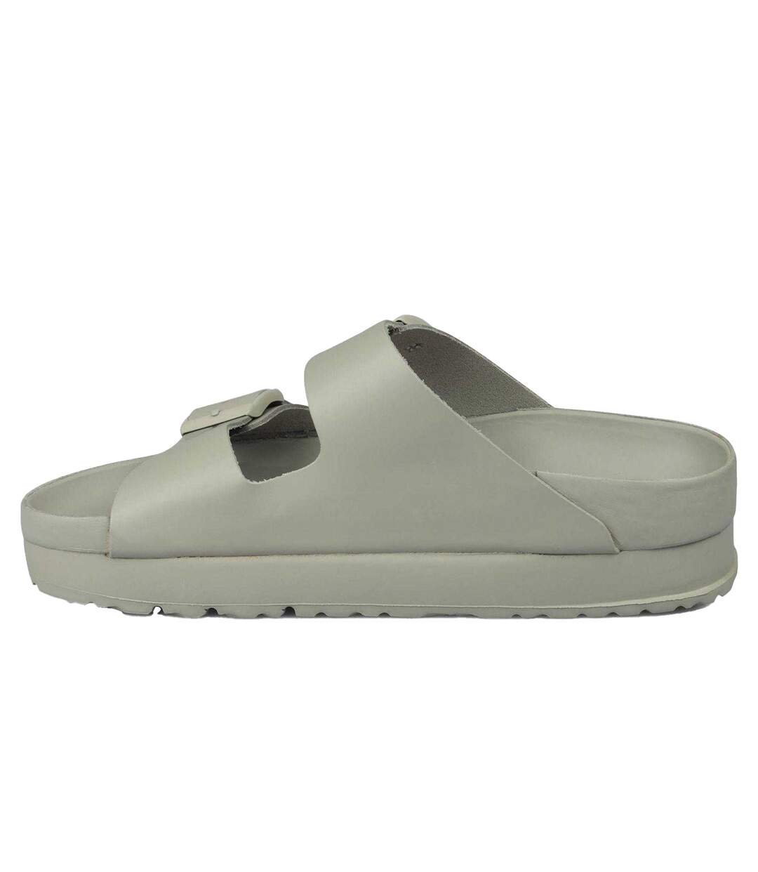 Womens/ladies Arizona Flx Lena Platform Sandals Frost Gray Birkenstock-2