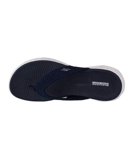 Tongs On The Go Sunny Femme Bleu Marine Foncé Skechers