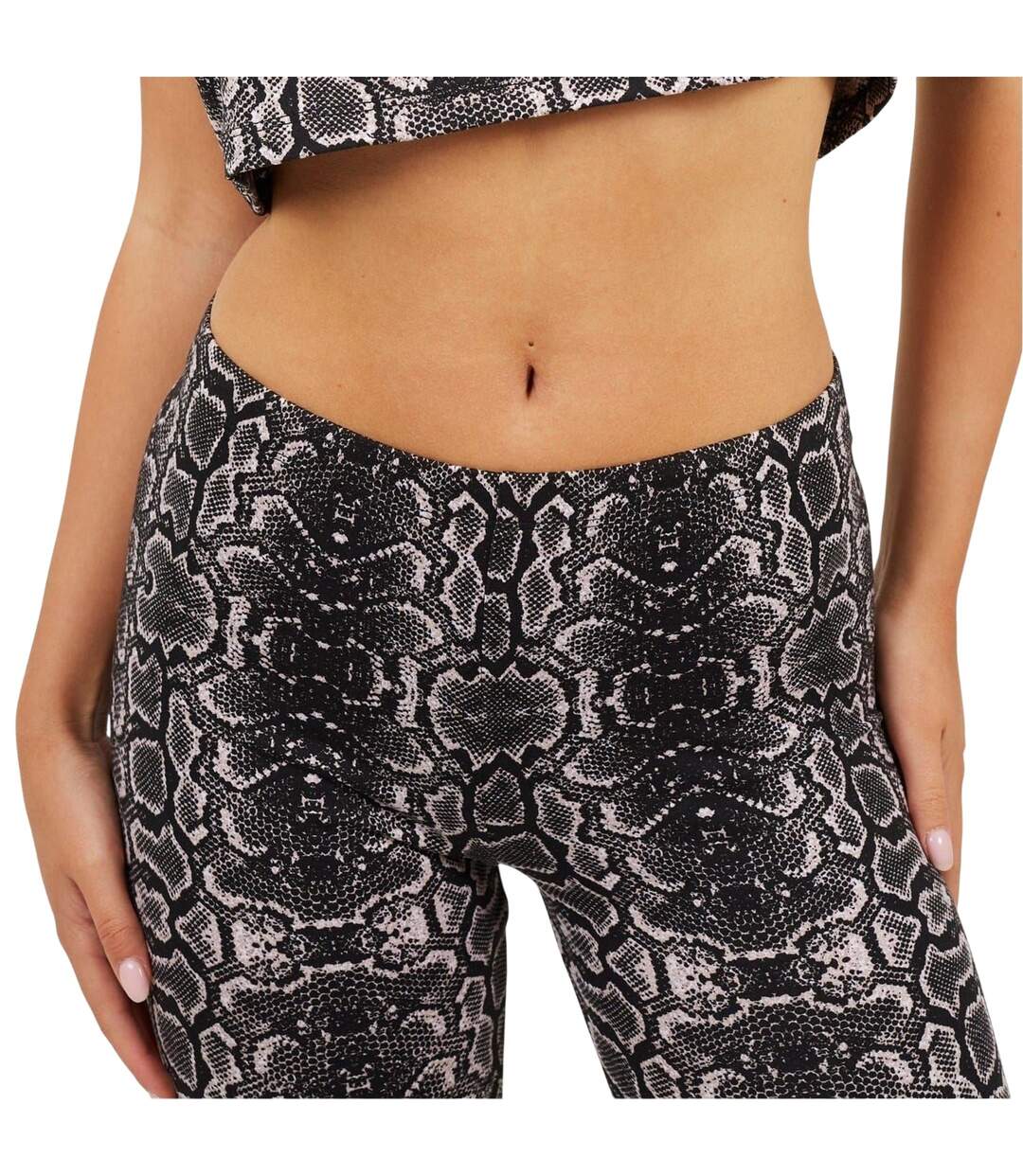 Legging Motif/style Imprimé Serpent Femme Gris Brave Soul-3