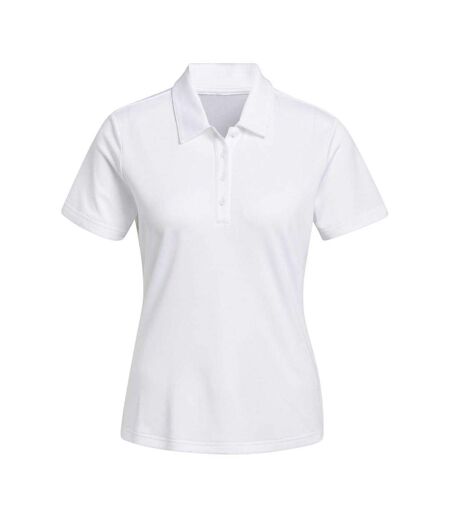 Polo Golf Performance Femme Blanc Adidas