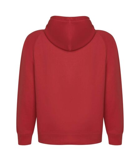 Unisex adult vinson hoodie red Roly