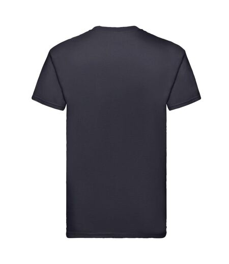T-shirt Super Premium Homme Bleu Marine Sombre Fruit Of The Loom
