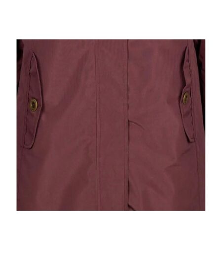 Womens/ladies Reminder Tp50 Waterproof Jacket Mulberry Trespass