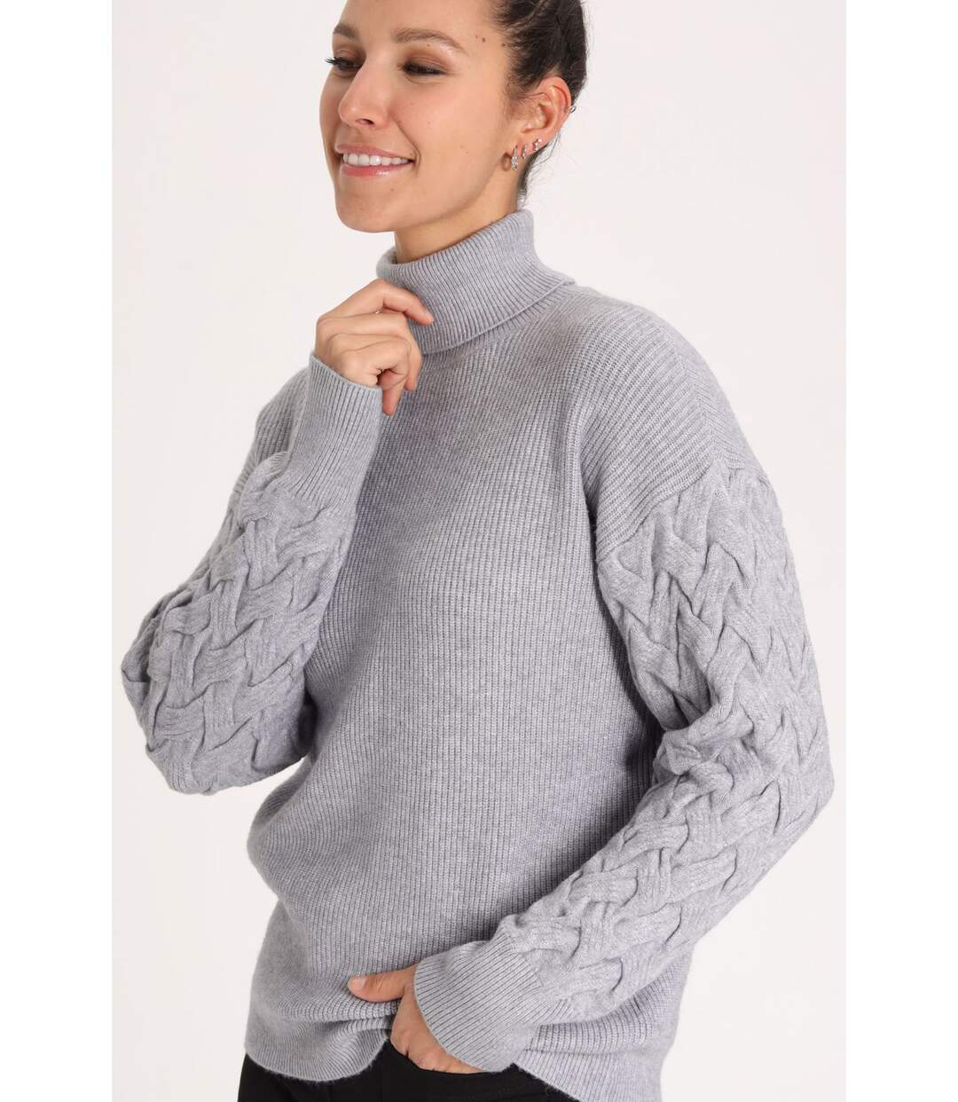 Pull PILOU Mix Grey