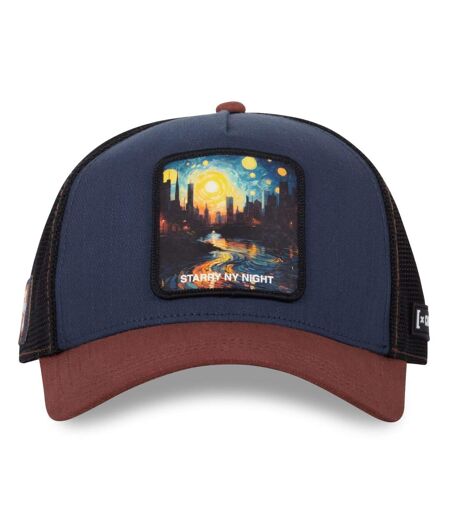 Casquette homme trucker effet bamboo finitions premium Starry Night Capslab