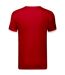 Mens ringer contrast t-shirt red/white Fruit of the Loom