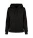 Veste À Capuche Basic Femme Noir Build Your Brand-1