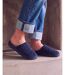 Isotoner Chaussons Mules femme microvelours semelle ergonomique, mousse à mémoire forme-2