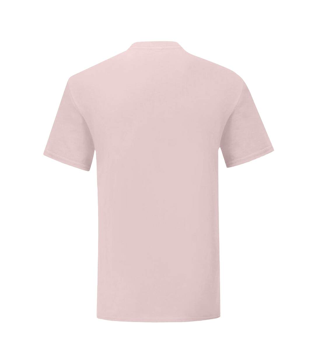 T-shirt manches courtes iconic homme rose pâle Fruit of the Loom