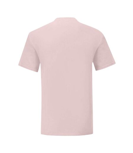 T-shirt manches courtes iconic homme rose pâle Fruit of the Loom Fruit of the Loom