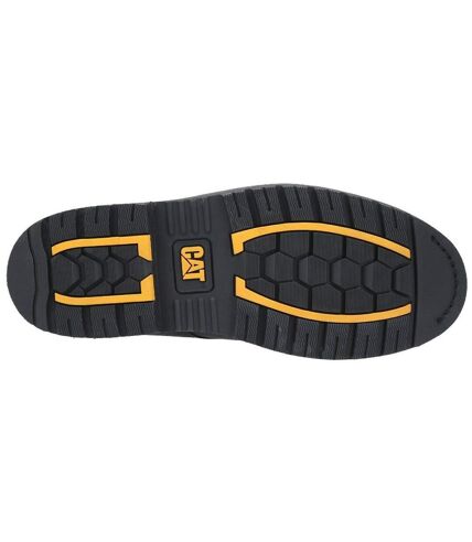 Caterpillar Mens Powerplant S3 Leather Safety Boots (Black) - UTFS8021
