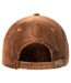 Embroidered Logo Corduroy Baseball Cap Wood Kangol-2