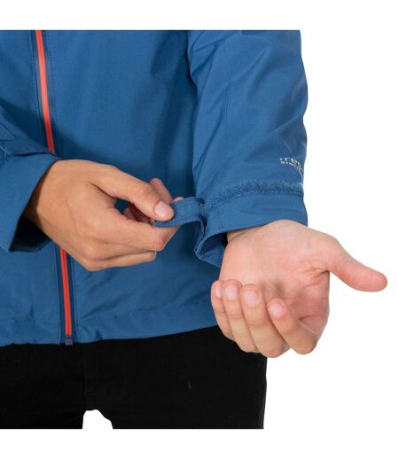 Trespass Mens Tappin Hooded Waterproof Jacket (Indigo) - UTTP4745
