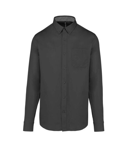 Chemise Nevada Homme Gris Foncé Kariban