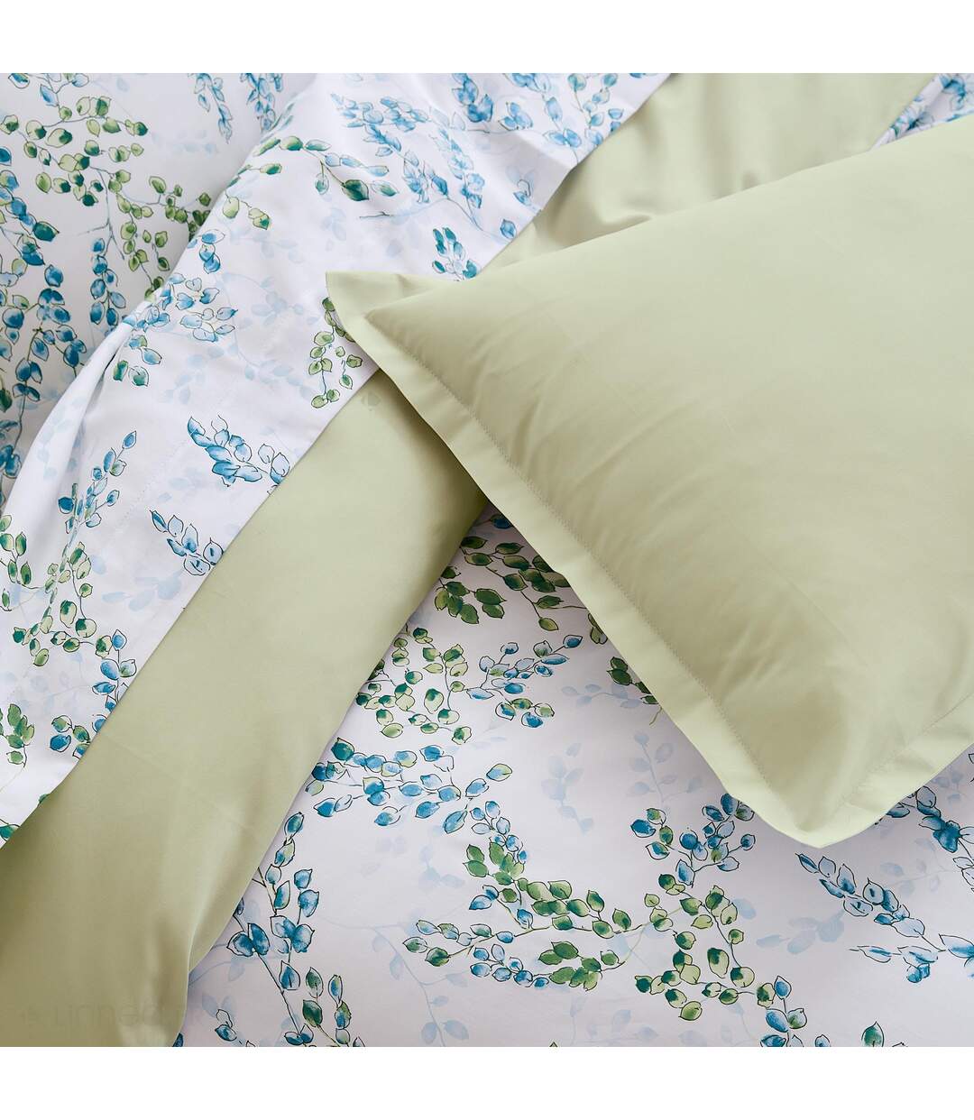 Parure de lit satin de coton ANGÈLE Taie 65x65 cm-2