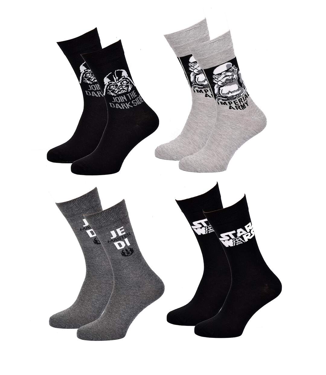 Chaussettes Star Wars Pack de 4 Paires