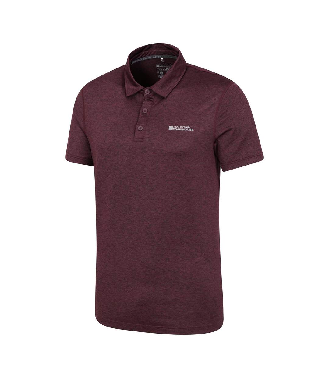 Polo deuce homme bordeaux Mountain Warehouse Mountain Warehouse