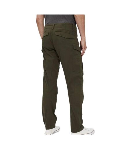 Pantalon fluide cargo kaki homme g-star raw regular tapered