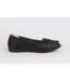 Good For The Sole Womens/Ladies Layla Woven Leather Pumps (Black) - UTDP1446