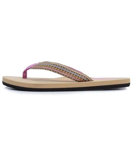 Isotoner Tongs femme très confortables, tiges larges