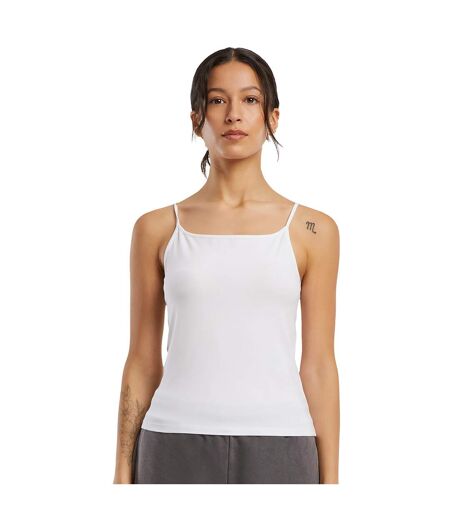 Womens/ladies Jersey Stretch Top White Build Your Brand