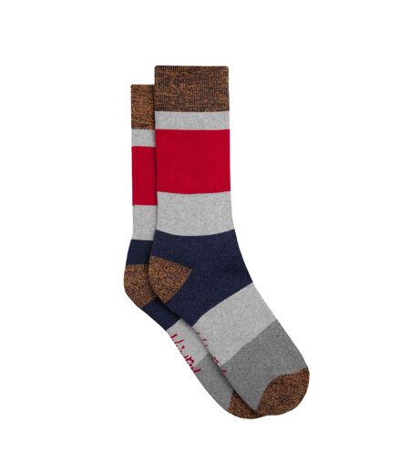 Chaussettes melville homme bleu foncé Weird Fish