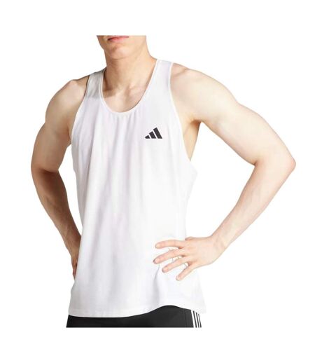 Débardeur blanc homme adidas otr - l