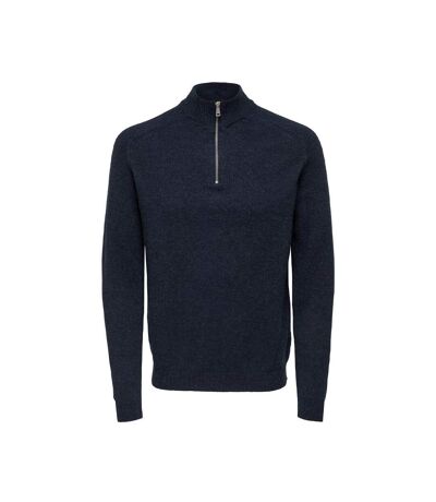 Pull 1/4 Zip Marine Homme Only & Sons Reg 7 - L