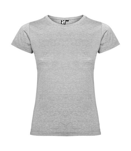 Roly Womens/Ladies Jamaica Short-Sleeved T-Shirt (Grey Marl)