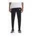 Mens Logo Tapered Tracksuit Bottoms Black Puma-1