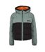 Doudoune Motif/style À Capuche Femme Vert De Gris Noir Timberland-1