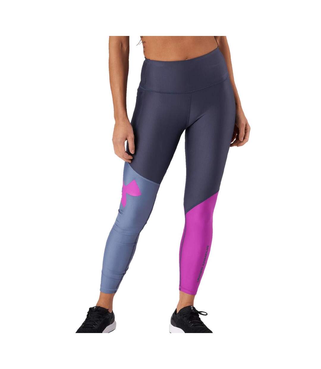 Legging de sport mauve femme under armour ankle-1