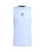 Mens Side Slits Sleeveless Tank Top Glow Blue Adidas-2