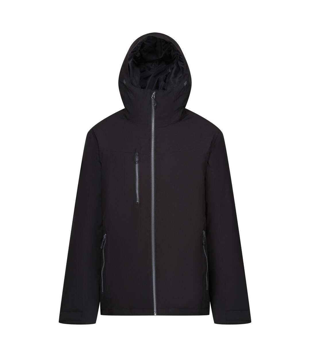 Veste Imperméable Navigate Homme Noir Gris Phoque Regatta-1